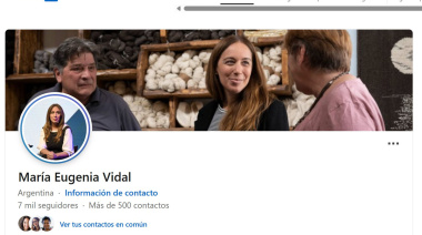 Vidal se postula pero no para legisladora: “El 10 de diciembre me quedo sin trabajo”