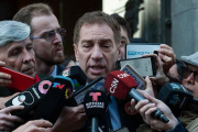 Pintado de violeta, Santilli derrocha optimismo: “Vamos a arrasar en octubre”
