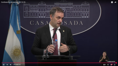 Adorni evitó definiciones sobre Espert: “Nada más que decir”