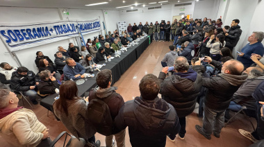 Confirman movilización “contra el ajuste y la entrega del país”